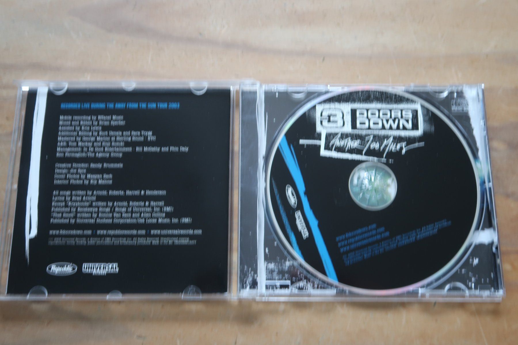 CD: 3 DOORS DOWN - ANOTHER 100 MILES - CD – Usato da Basel venduto da Patiscat 4