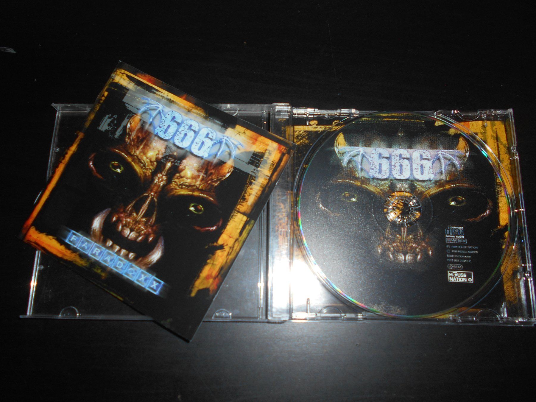 CD: 666 – Paradoxx / 1998 – Usato da Aarberg venduto da witchhunter01