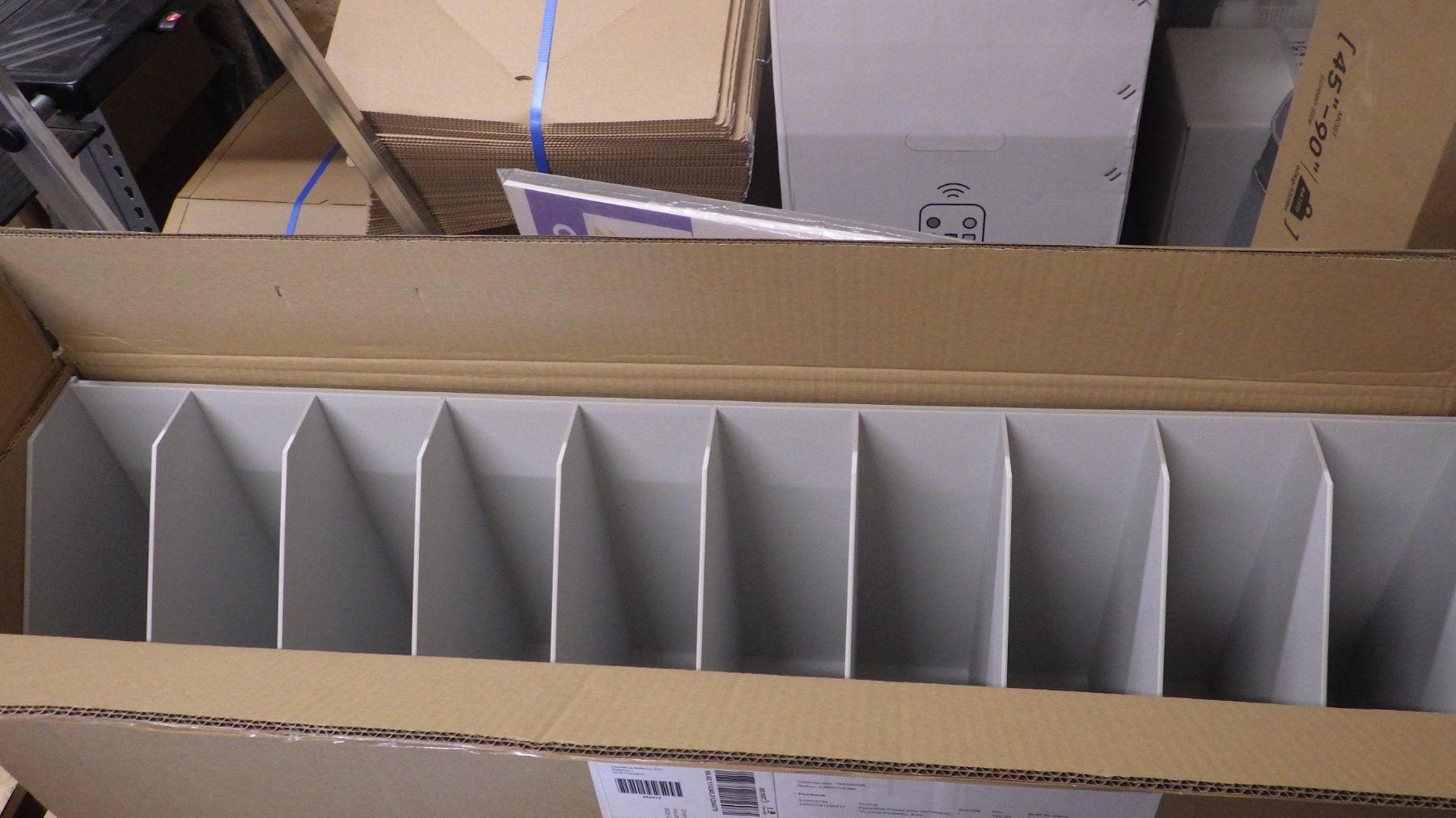 Recipients et similaires: PAPERFLOW Belegfach, 10 Fächer, feste Einteilung, grau – Neuf avec emballage d'origine à Gossau ZH par OrderflowAG