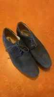 Belmondo Schnürschuhe aus Veloursleder – Gr. 43