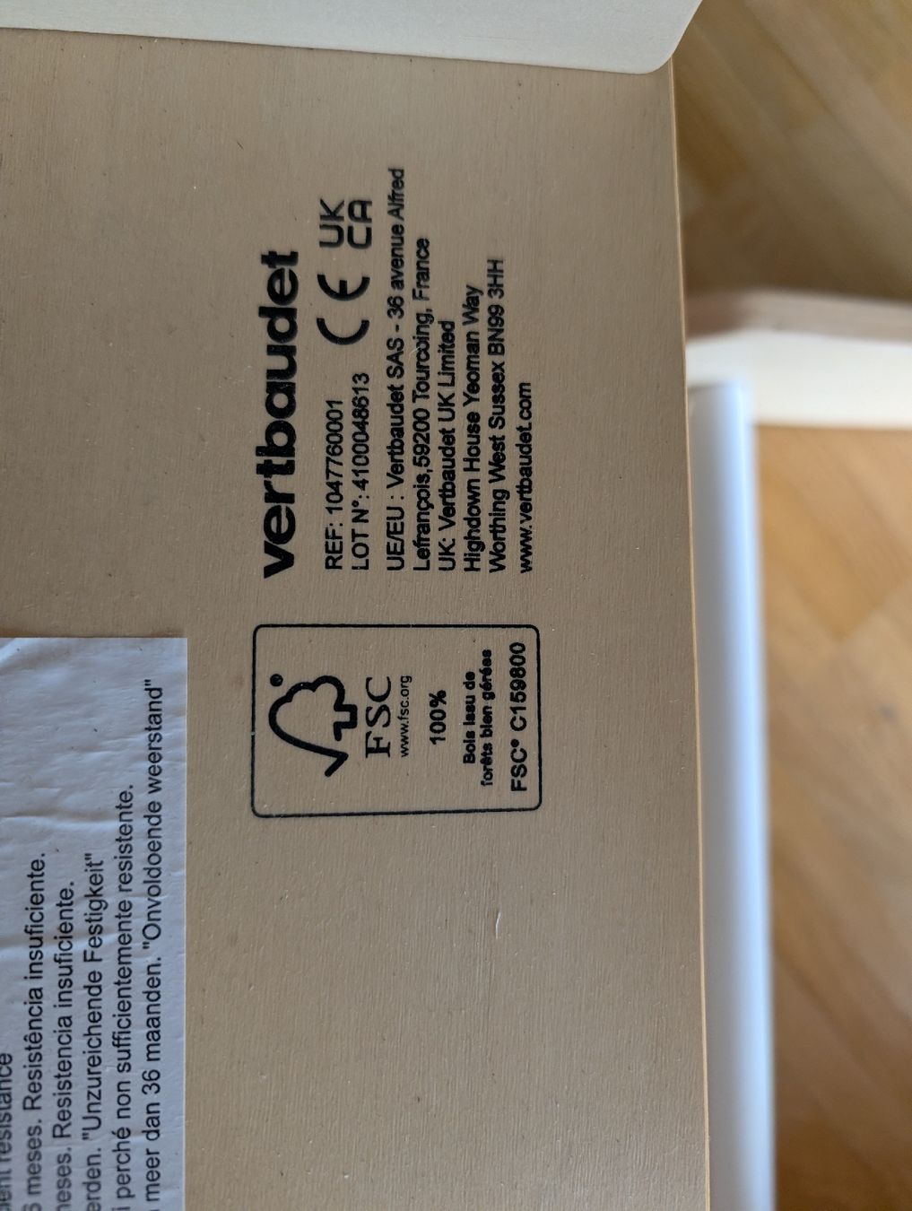 Spielzeuge: Vertbaudet bascule d'intérieur & jeu d'escalade – Gebraucht aus Meyrin von jes_yr5m 2