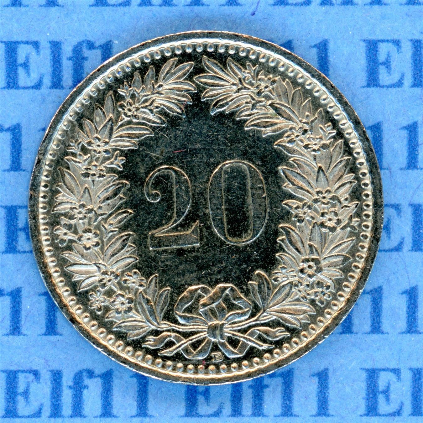 Tutti le monete: CHF___0.20 1996 vz 20 Rappen – Usato da Widnau venduto da Elf11 1