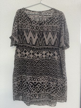 NILE Long Bluse/Tunika - luftig & leicht - Grösse XS - NEU