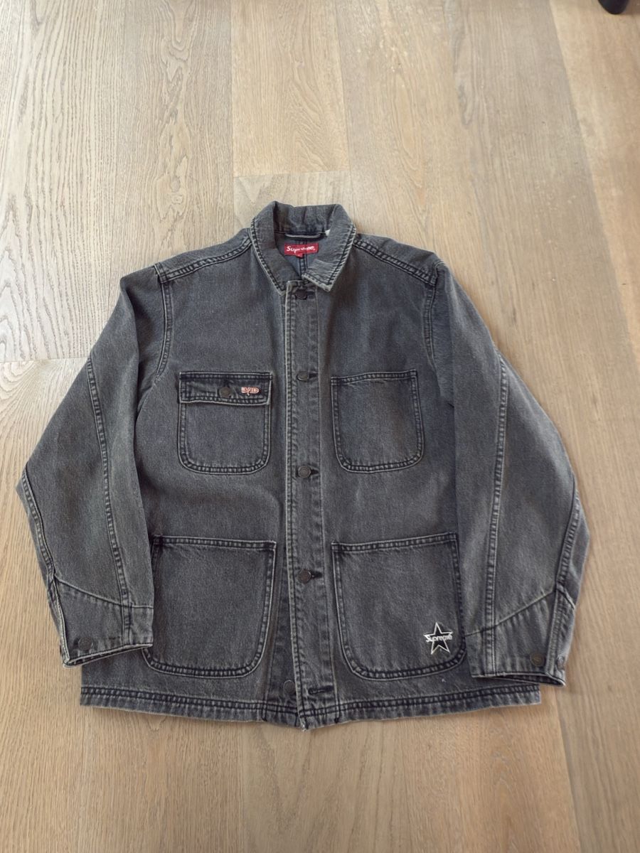 Supreme Giacche: Supreme Denim Work Jacket, Gr. S, Top Zustand! – Usato da Birmensdorf ZH venduto da nin.am