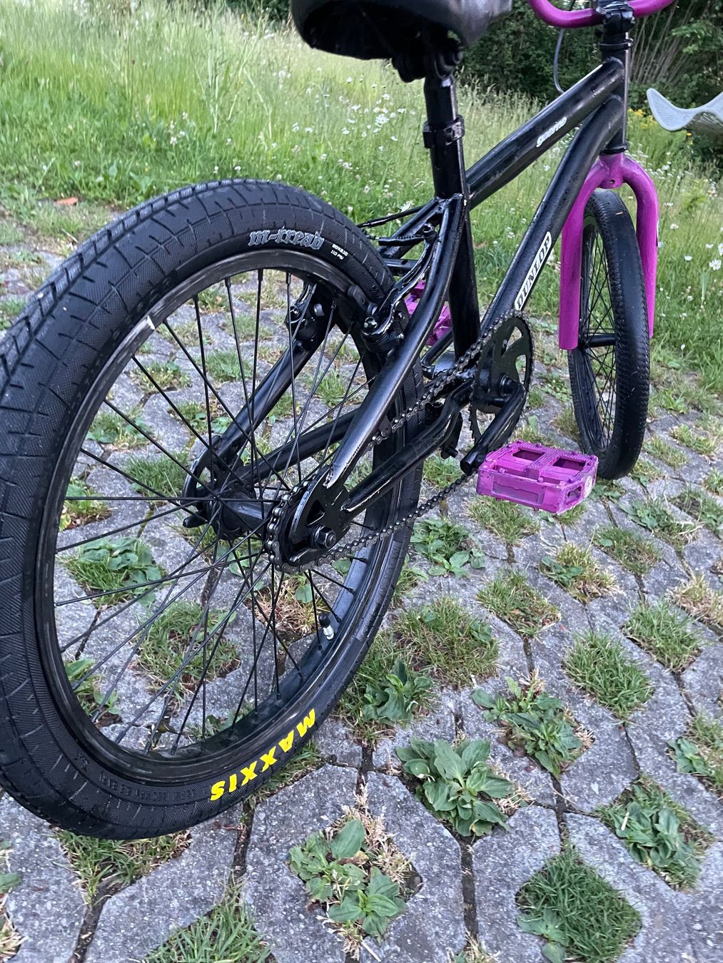 Biciclette: BMX Velo, Schwarz mit Pink – Usato da Kleinwangen venduto da cwy_2l5p 2