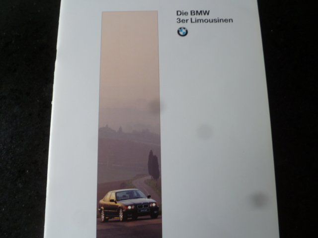 BMW Documenti: BMW 3er Prospekt 1995 – Usato da Zofingen venduto da sosalinos01 1
