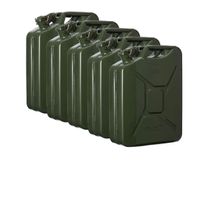 +5x Oxid7® Metallkanister Metall Benzin