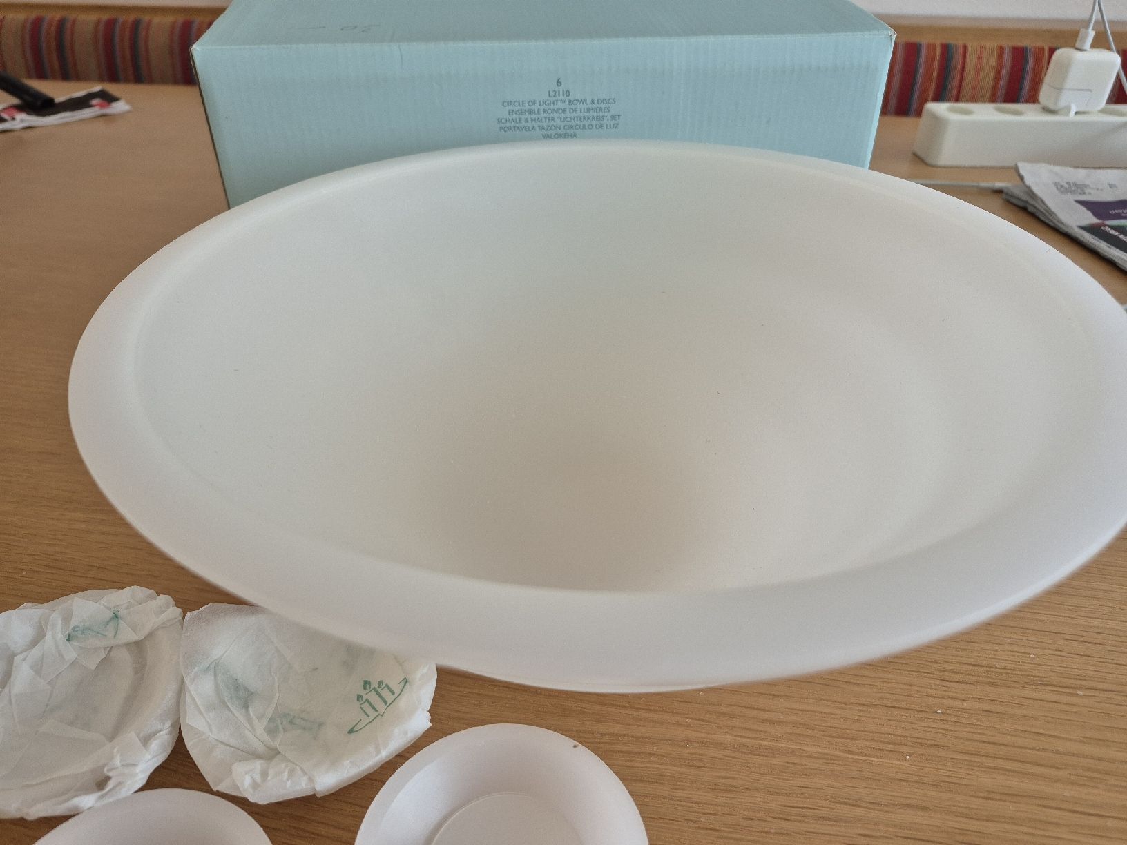 Partylite Portacandele: partylite schale und halter Lichterkreis set – Nuovo (secondo la descrizione) da Buttikon SZ venduto da sefa02 1