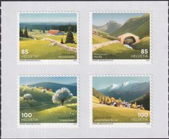 2021, Nr.1829-1832 (Pärke, vier Marken) postfrisch **.