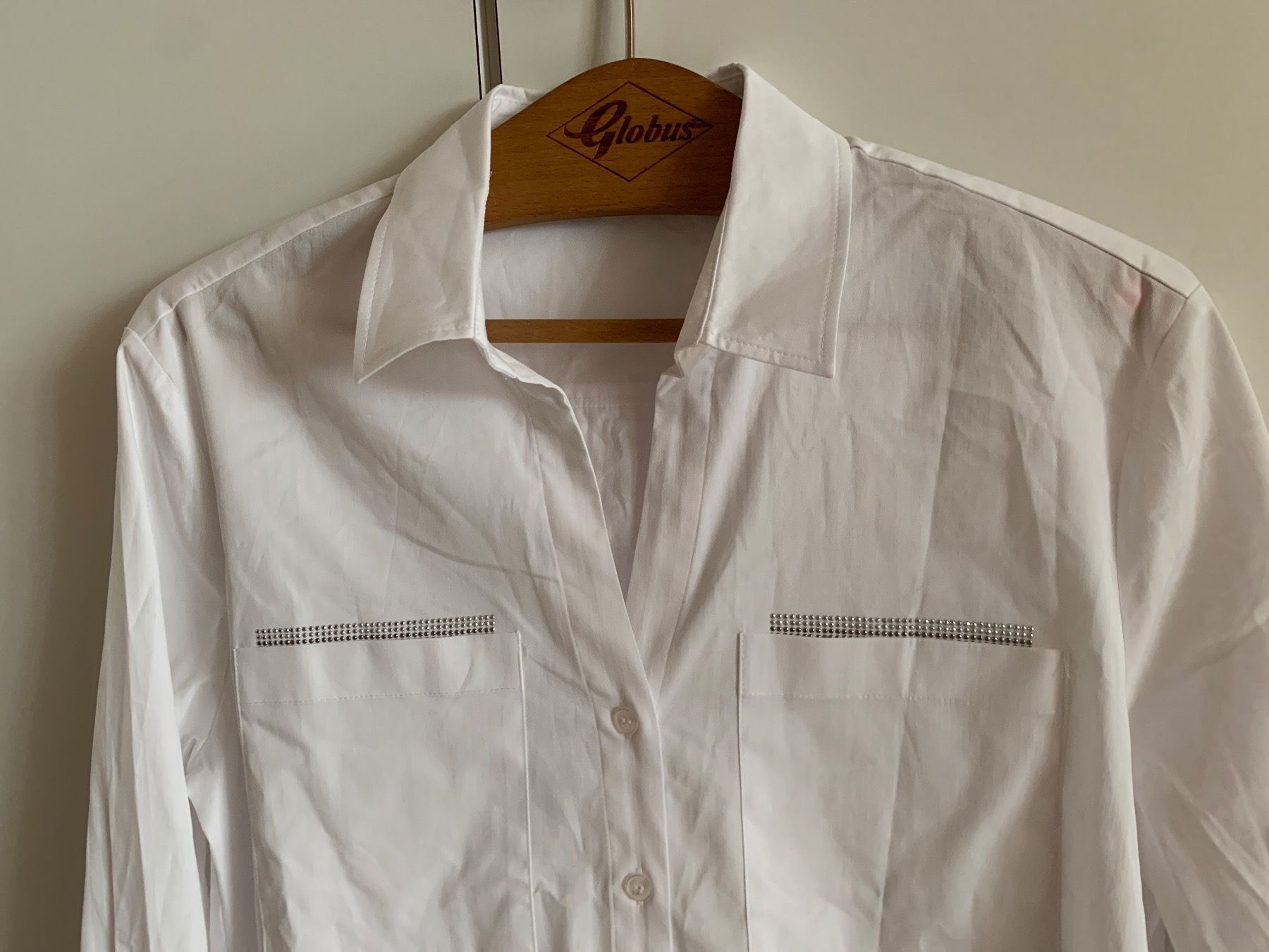 Camicette: Neue Hemdbluse von Justwhite – Nuovo e nell'imballaggio originale da Lausen venduto da tiguan07 1