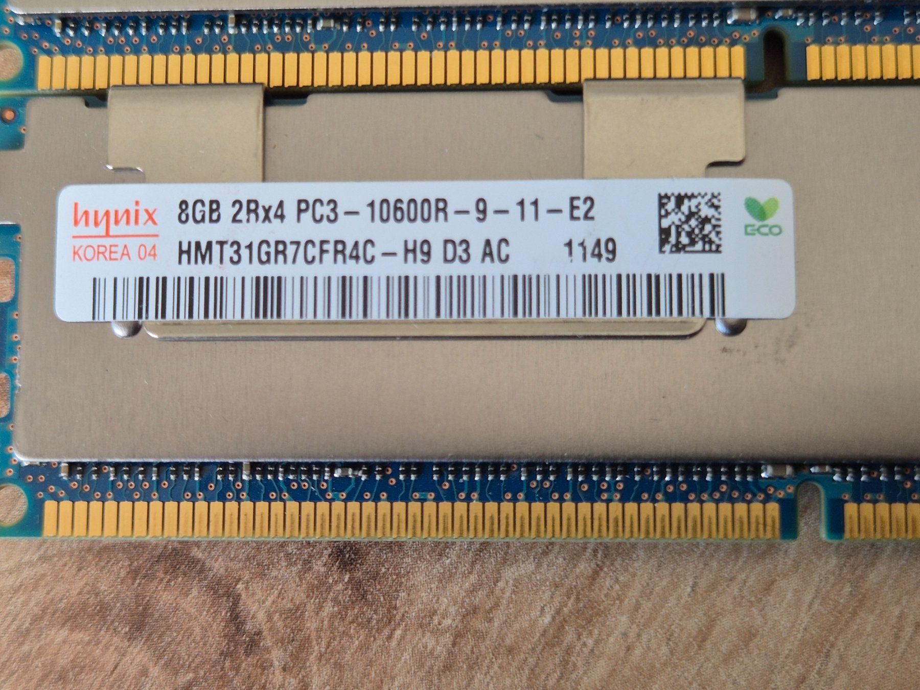 Memoria / RAM: 4 x 8GB  2Rx4 PC3-10600R-9-11-E2 – Usato da Roggwil BE venduto da GLDANI 1