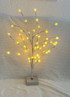 LED Baum Silber, 48 Lichter Warm 60cm - Verpackungsschaden