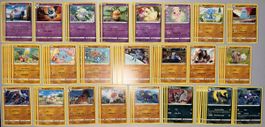 Pokémon Sammelkarten Konvolut diverse Typen Neu