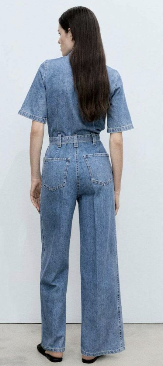 Mango Tute: Denim Jumpsuit – Nuovo (secondo la descrizione) da Männedorf venduto da mariadelrocioeberle 1
