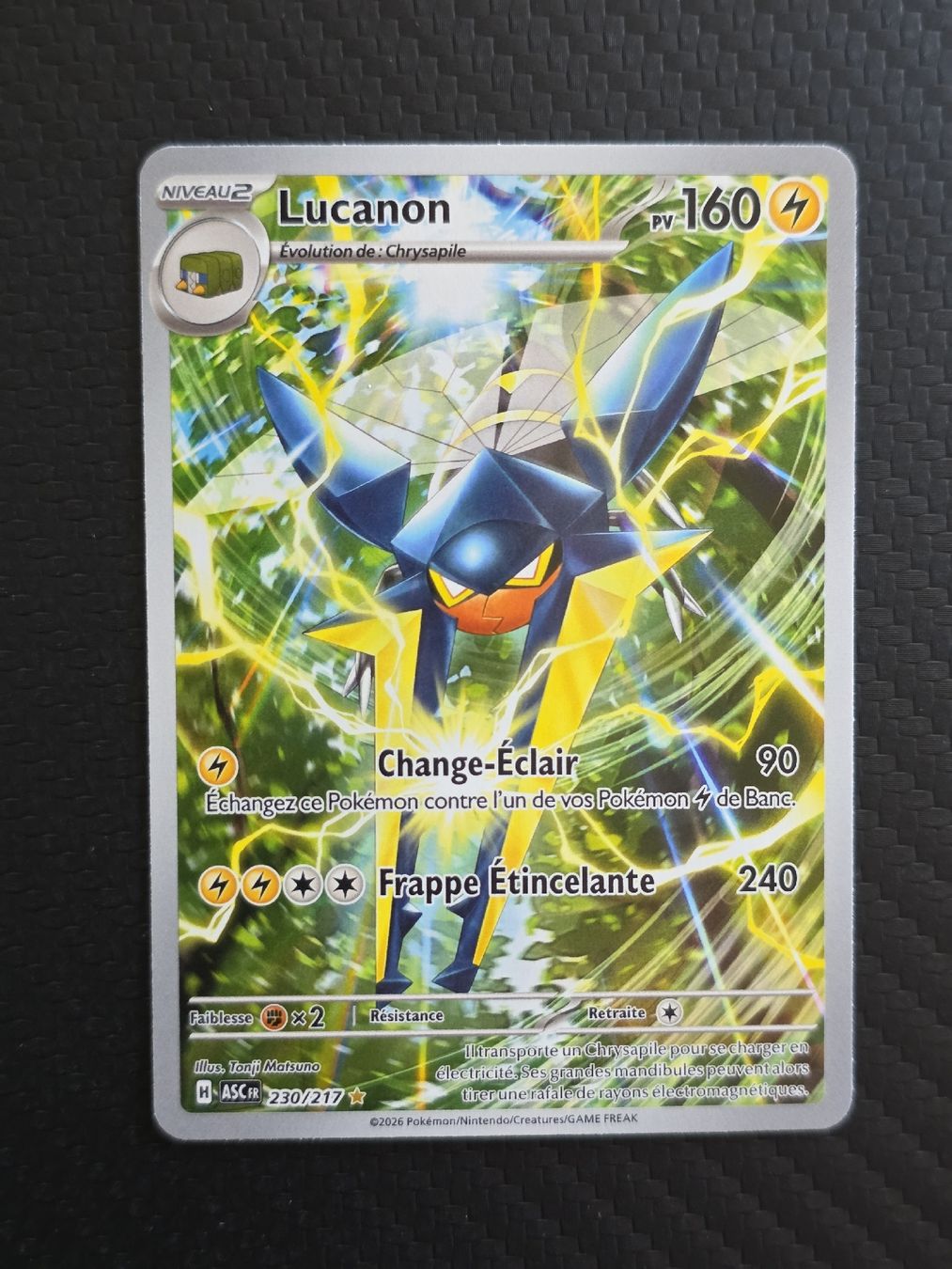 Pokémon Sammelbilder & Trading cards: Pokémon - Lucanon - ASC230/217 – Neu (gemäss Beschreibung) aus Mont-sur-Rolle von DaniDanDani
