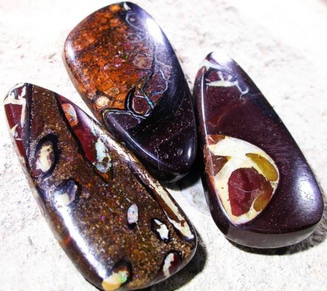 Pietre preziose: Australische Boulder Opale 77.20Cts. – Nuovo (secondo la descrizione) da Bern venduto da Grindelwaldaus 2