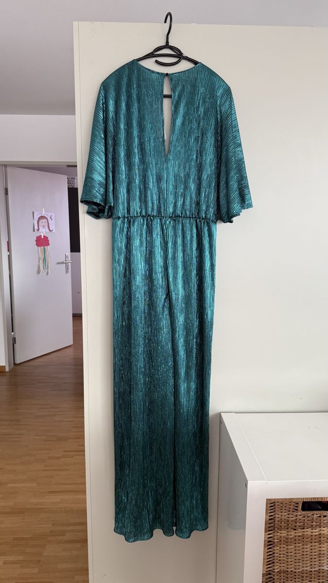 Zara Tute: Zara Metallic Jumpsuit/ Anzug gr.L – Nuovo e nell'imballaggio originale da Winterthur venduto da -BeHappy24- 1