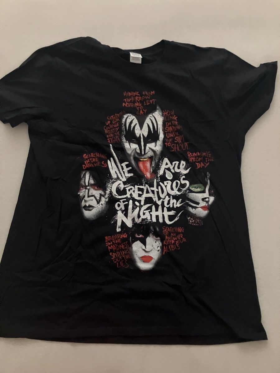 T-shirt: Kiss band shirt – Usato da Bettwiesen venduto da Jumpingfox