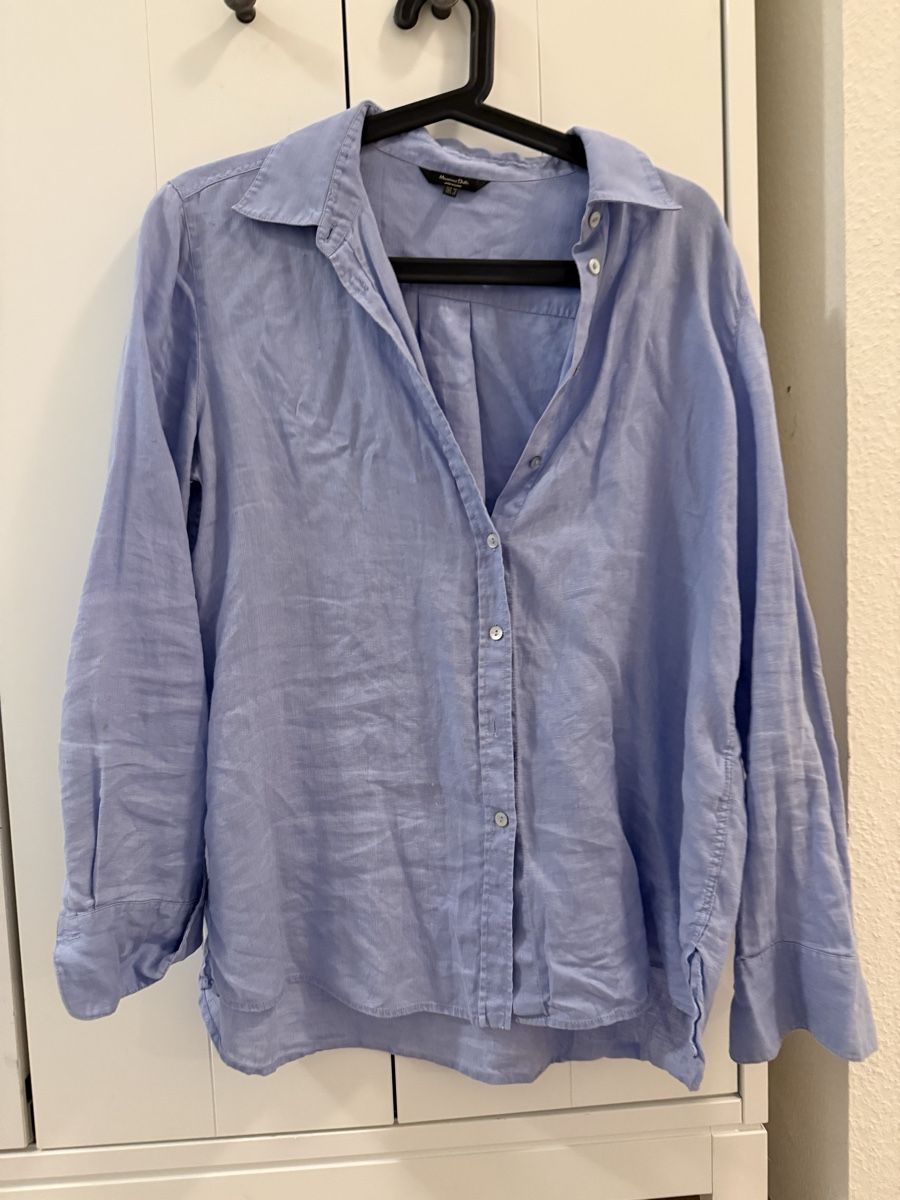 Massimo Dutti Blusen: Massimo Dutti linen shirt – Gebraucht aus Zürich von AlineCr 1