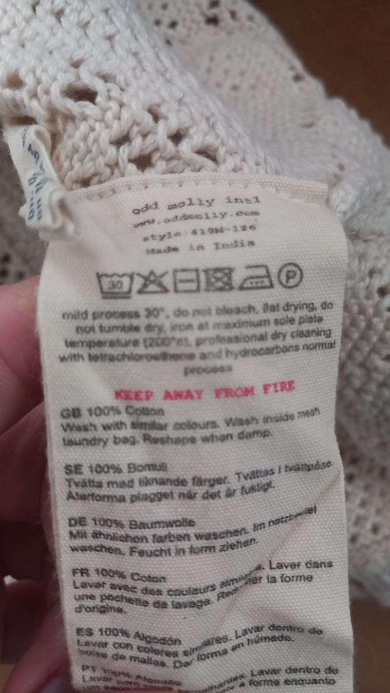 Odd Molly Vestiti: wunderschönes Häkelkleid odd molly size 1 – Usato da Eggersriet venduto da Taylorjam 4