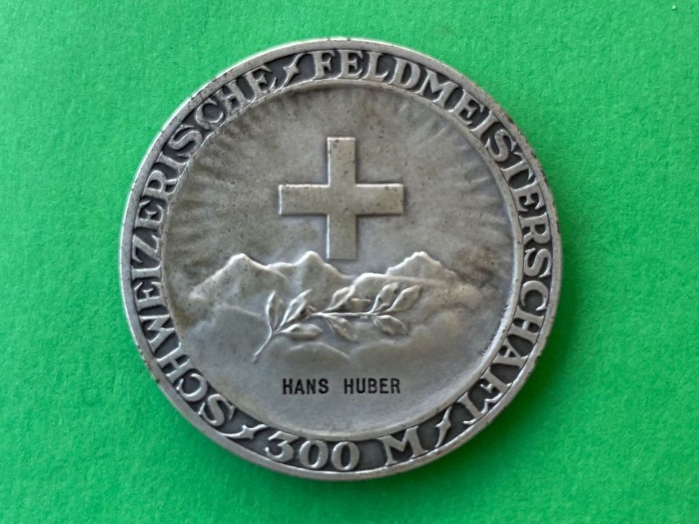 Medaglie: Schweizerische Schuetzenmedaille, Silber 925 – Usato da Bremgarten AG venduto da Schussi 1