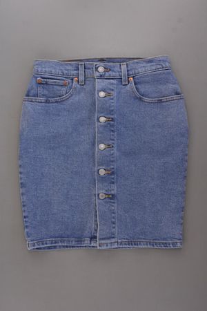 Levi's Jeansrock Gr. W27 neuwertig blau