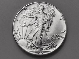 1x 1 Dollar American Eagle - 1987 - 1 OZ Silber/Argent 0.999