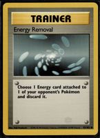 Energy Removal Base Set 92/102 Pokemon EN Unlimited