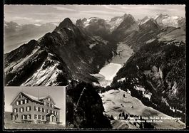 AK Hoher Kasten, Berggasthaus Hoher Kasten, Bes. J. A. Dörig