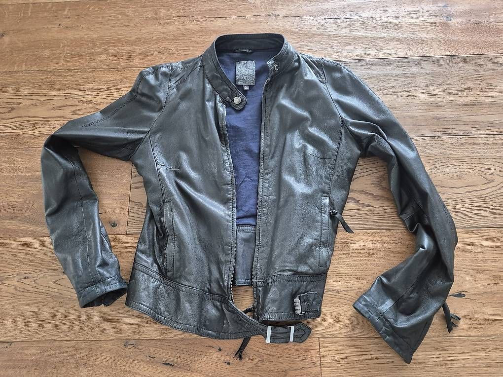 Giacche: LEDER Jacke schwarz, Gr. 38 – Usato da Buchrain venduto da chrigebrunner