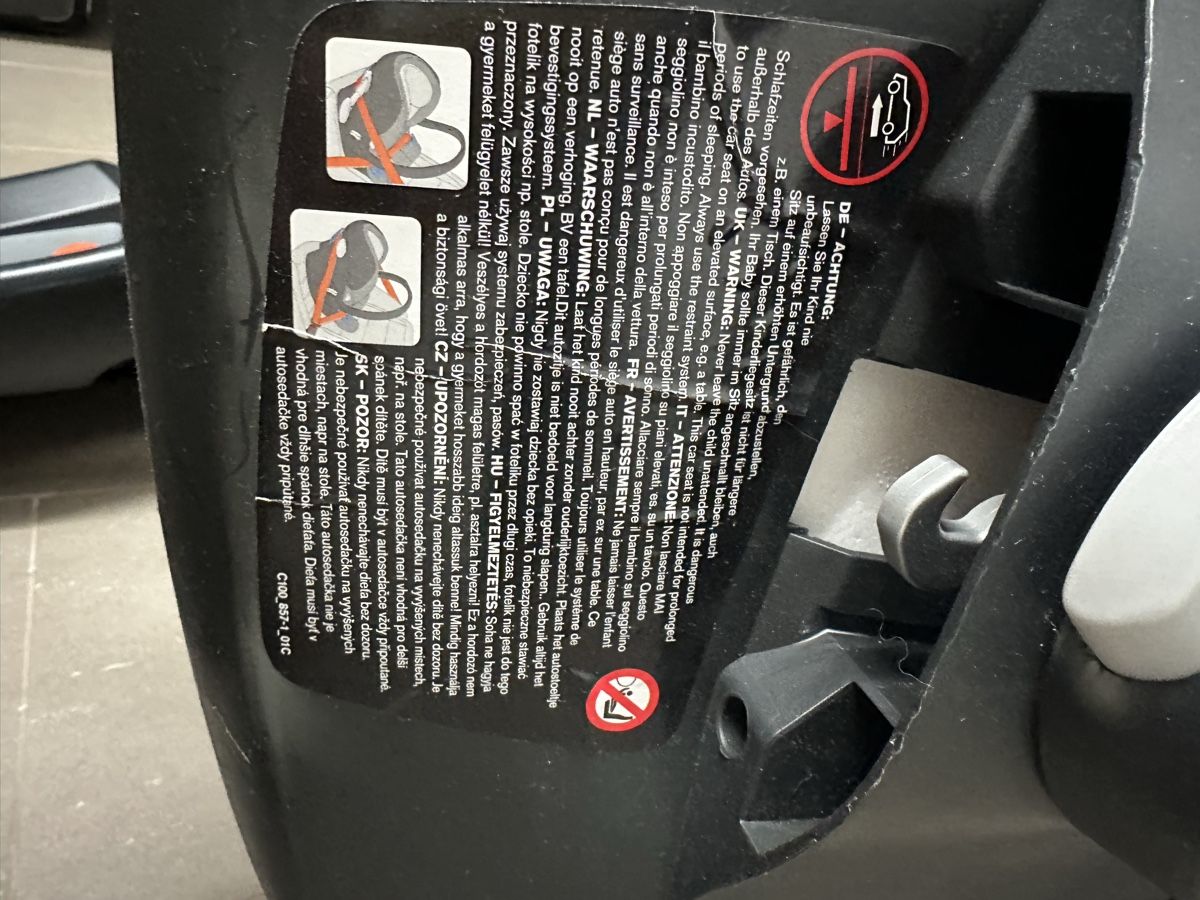 Cybex Seggiolini per auto: Cybex – Nuovo (secondo la descrizione) da Küssnacht am Rigi venduto da hor_dpb7 1