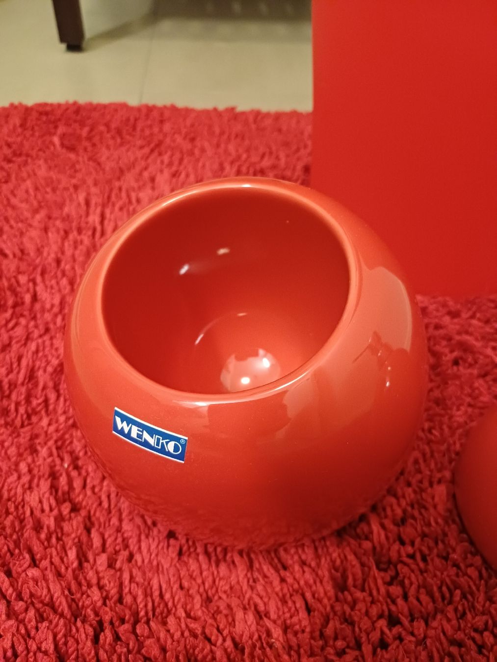 Wenko Portes-savons: Rotes Badezimmer – D'occasion à Schwerzenbach par mss_66gb 1