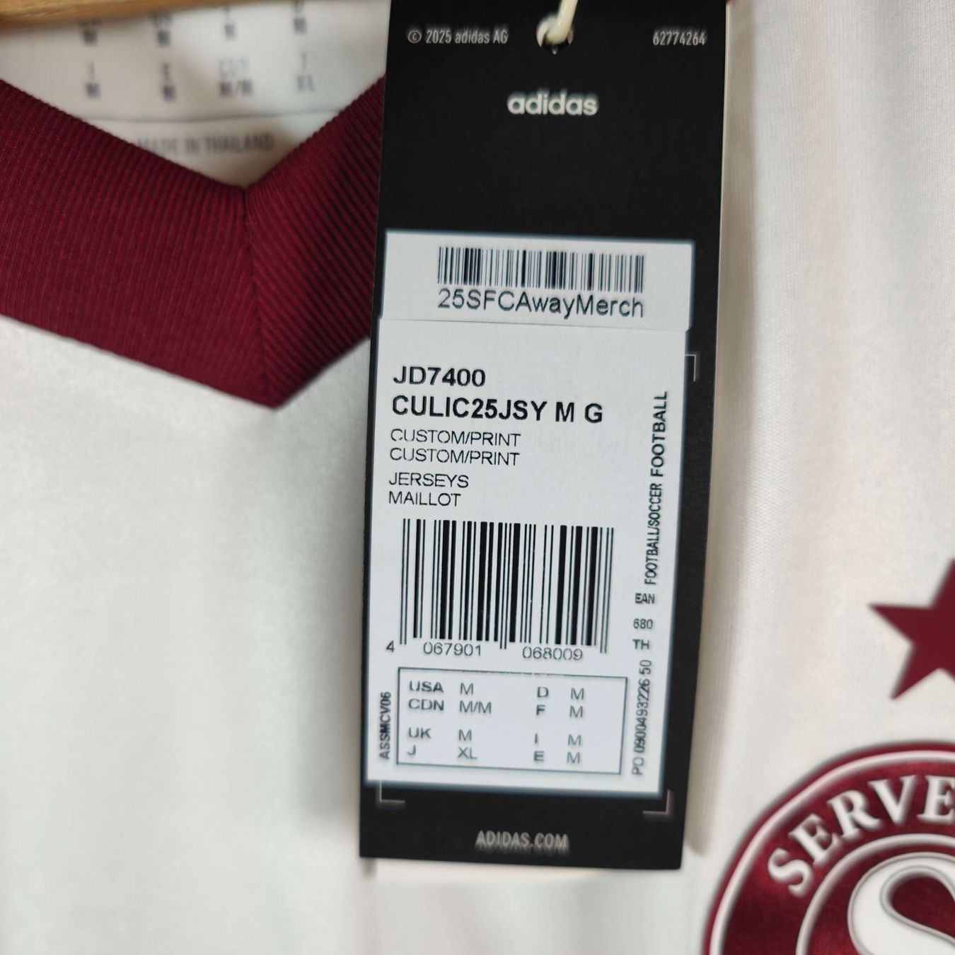 Adidas Leibchen & Hosen: Original 2025-26 Servette Away Trikot – Gebraucht aus Martigny von eternalpitch 3