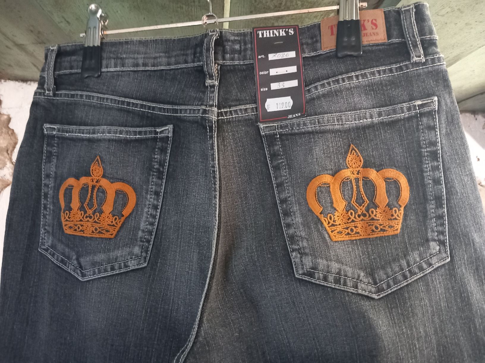 Jeans: Damenjeans von THINK'S Grösse 33 – Nuovo e nell'imballaggio originale da Hochwald venduto da motowear-secondhand