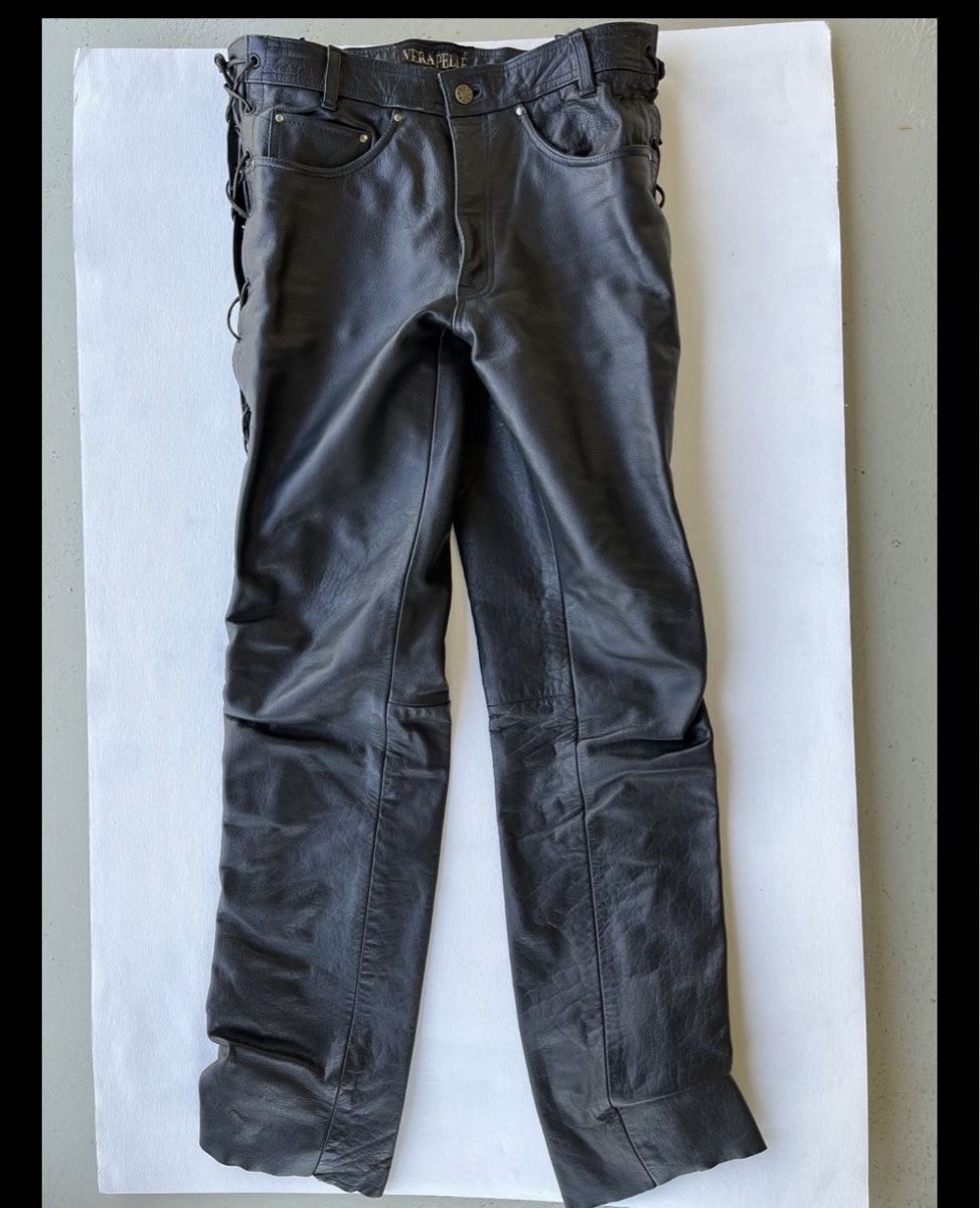 IXS Pantaloni: Lederhose mit Schnüre – Usato da Breitenbach venduto da Waslosbratan