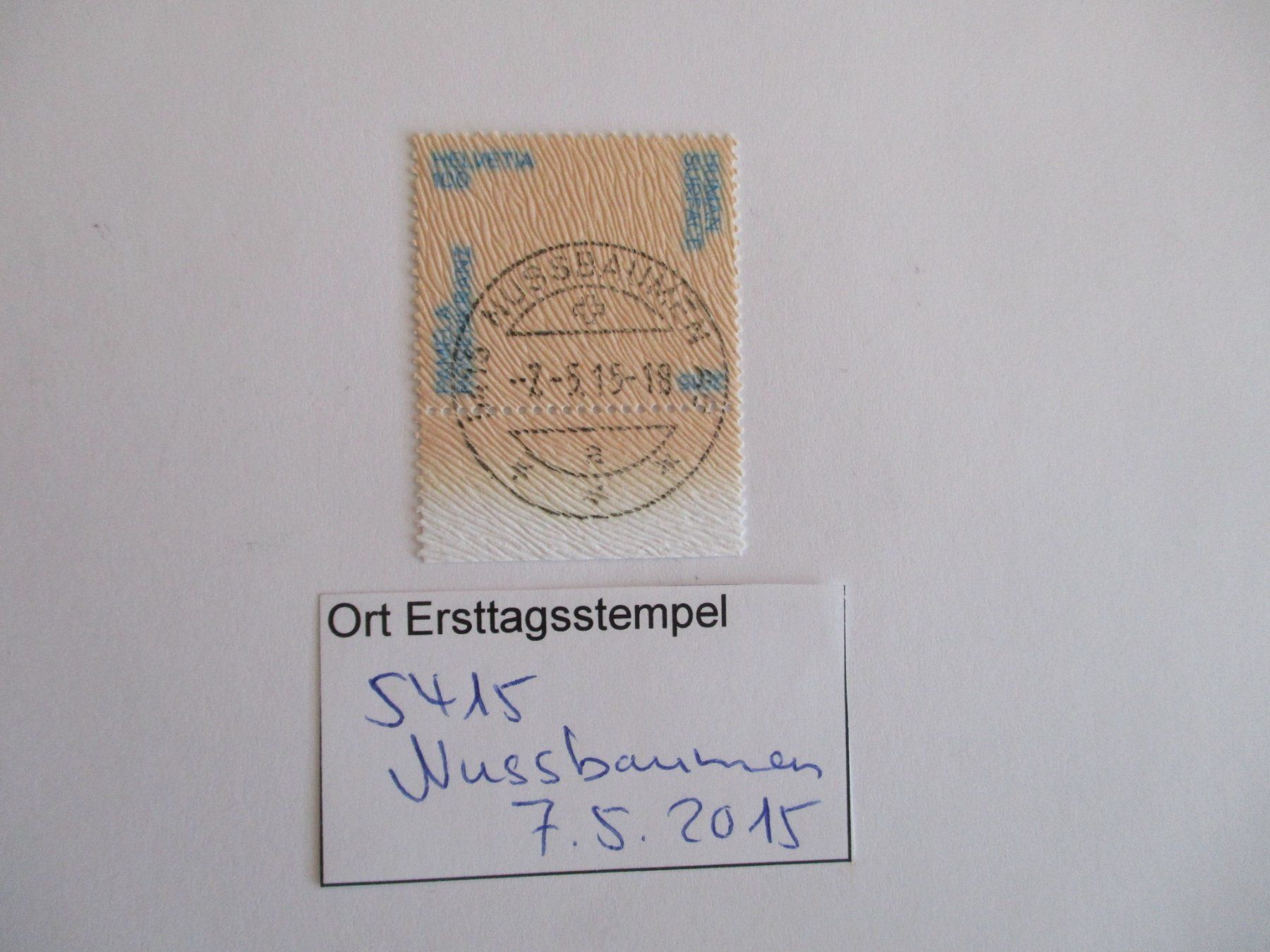 Tutti i francobolli: Voll Ort Ersttagsstempel aus 5103 Wildegg – Usato da Langnau b. Reiden venduto da Aktuell88