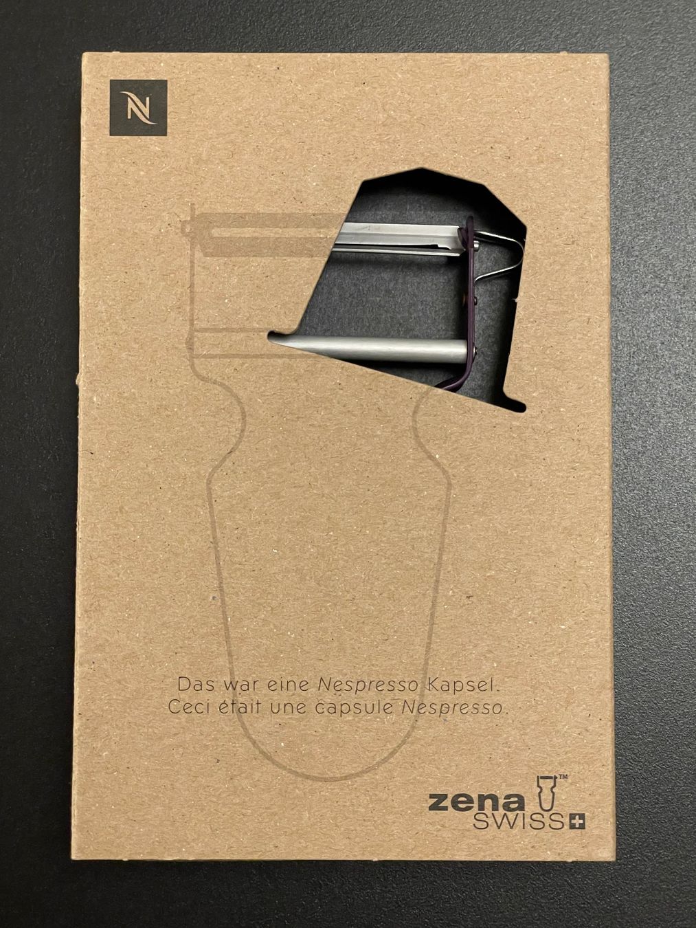 Coltelli da cucina: Zena Swiss Rex Nespresso Sparschäler / Eplucheur – Usato da Carouge GE venduto da skytree