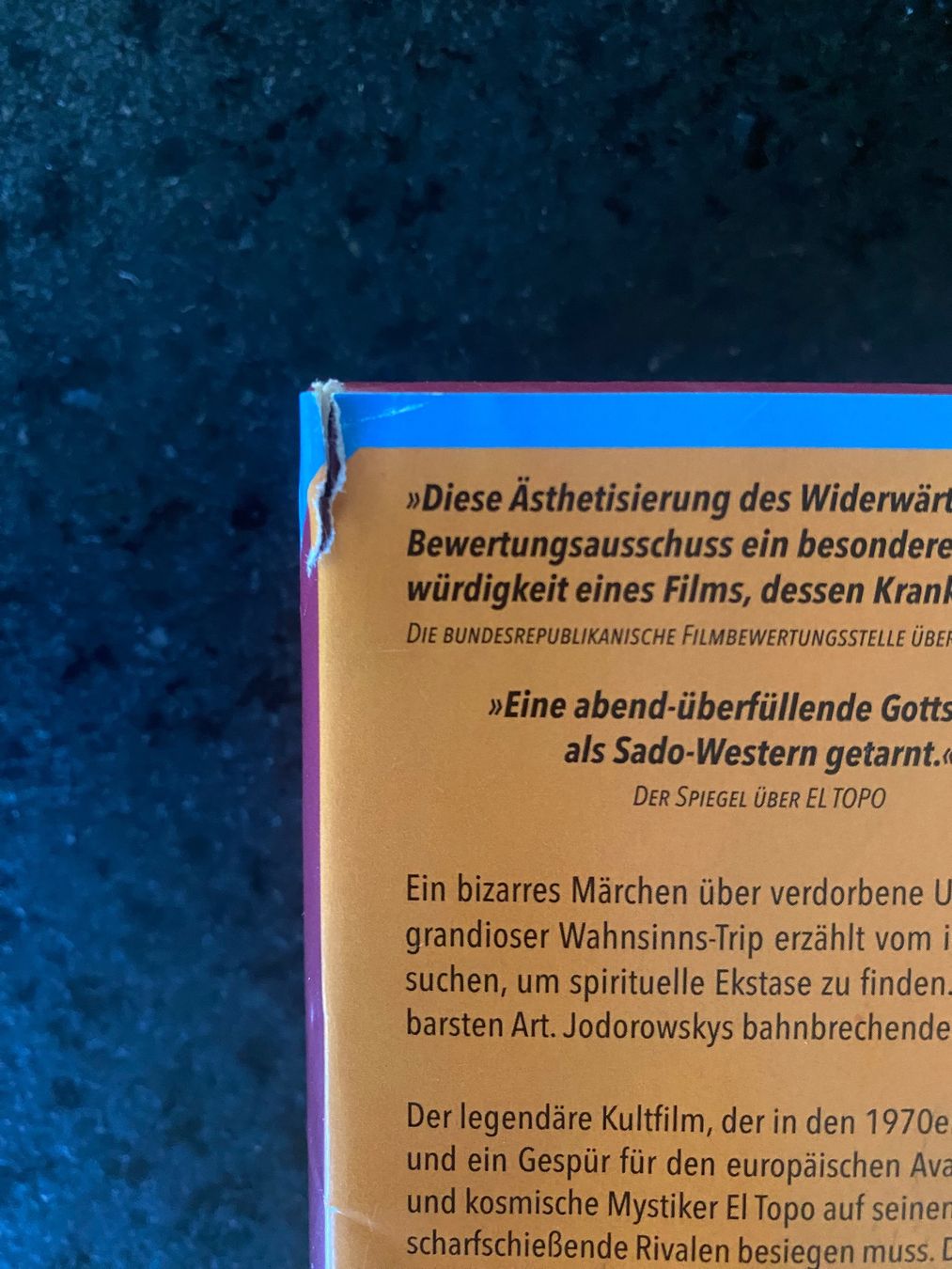 Tous les DVDs: Jodorowsky Re-Mastered Blu-ray – D'occasion à Schmitten FR par Fi_Ra 2