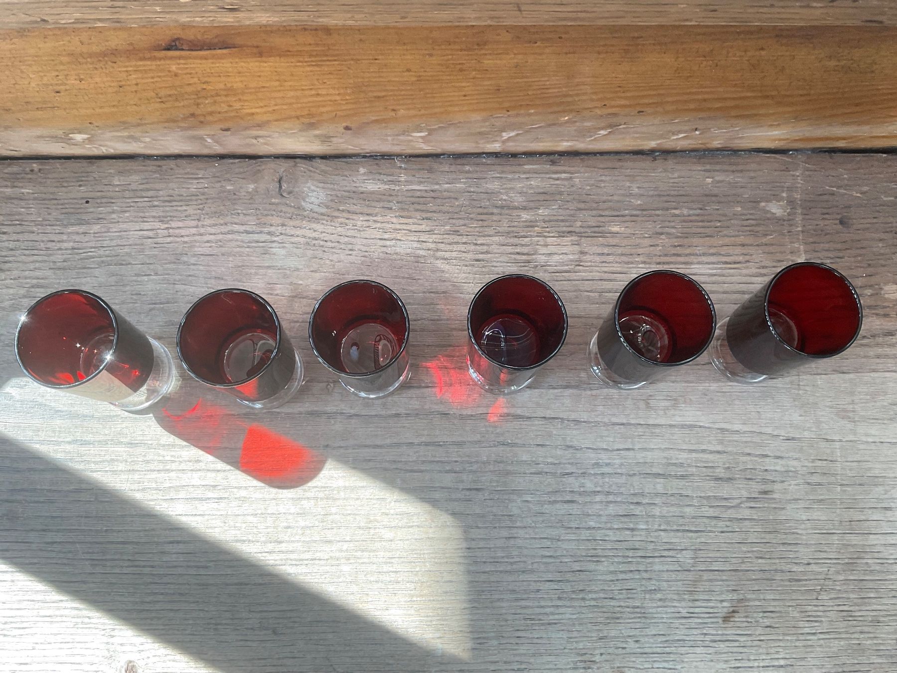 Gläser: 6x Vintage Schnapsglas Schnapsgläser Versand 12.- – Gebraucht aus Aarau von Ikebana03 1