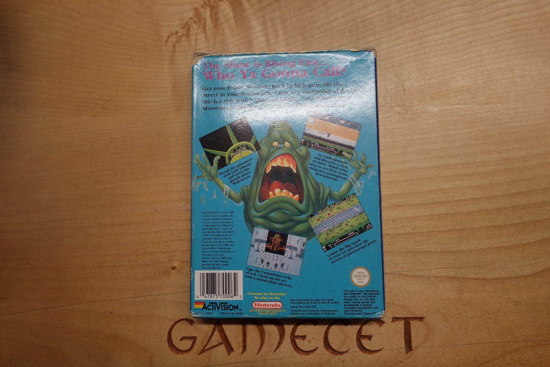 Nintendo Giochi: Ghostbusters II NES Nintendo PAL B – Usato da Steinach venduto da Gamecet 5