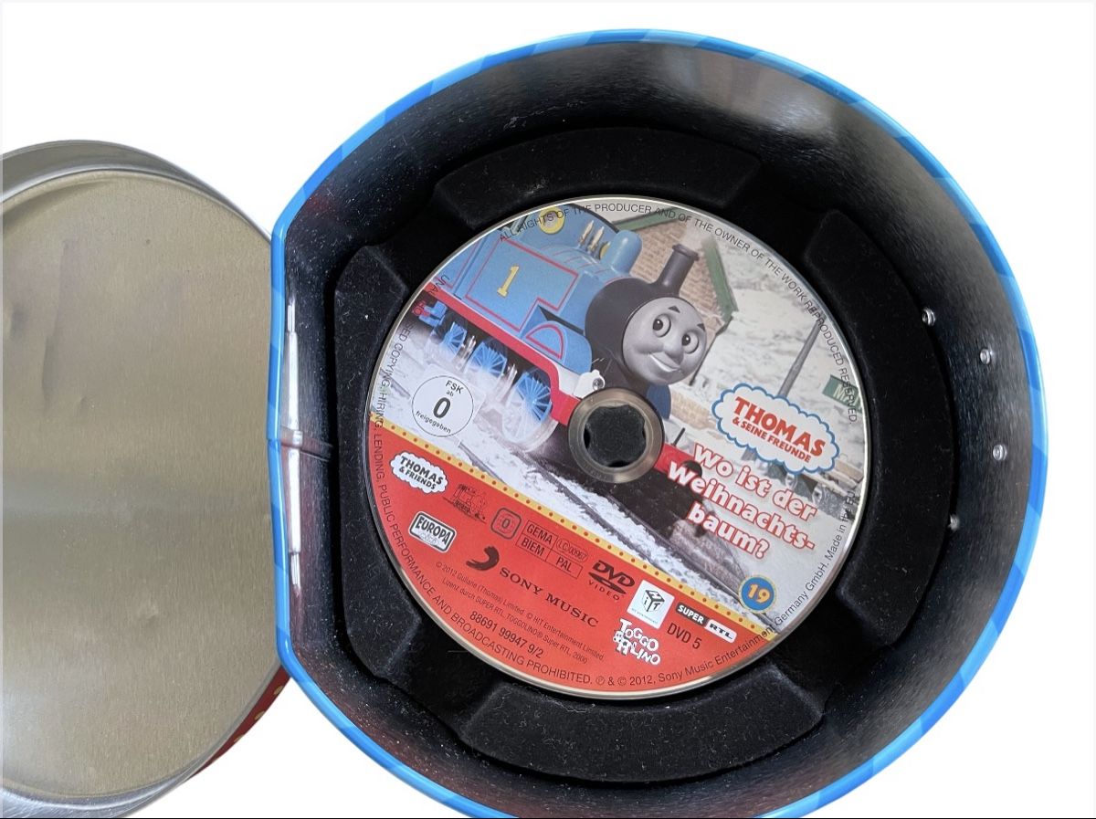 Tutti i DVDs: Thomas & seine Freunde DVD-Sammlung in Blechbox – Usato da Luzern venduto da woti-shop 5