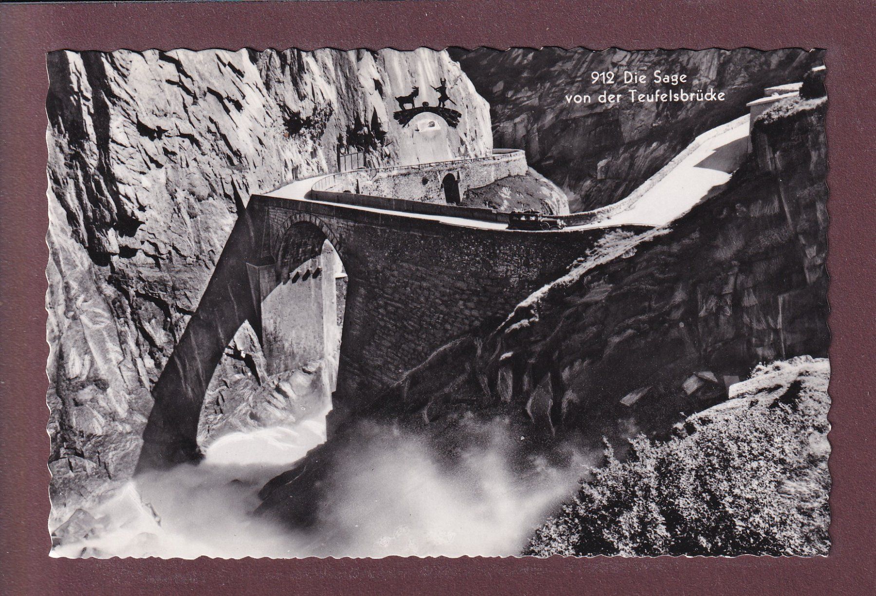 Cartes postales: Die Sage von der TEUFELSBRÜCKE – D'occasion à Pully par nicecards