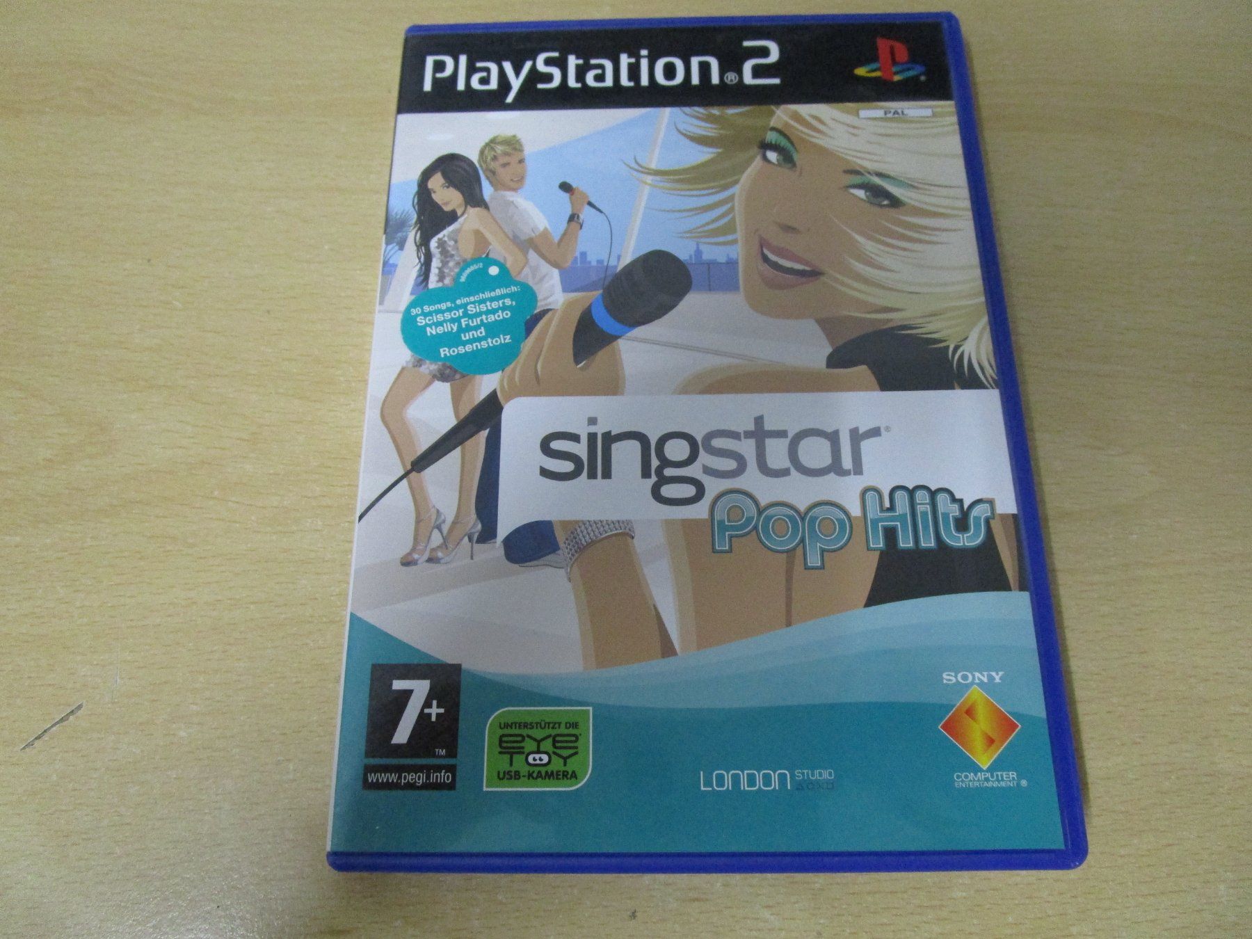 Sony Giochi: Singstar Pop Hits Sing Star Sony Playstation 2 PS2 – Usato da Goldau venduto da agestuffer
