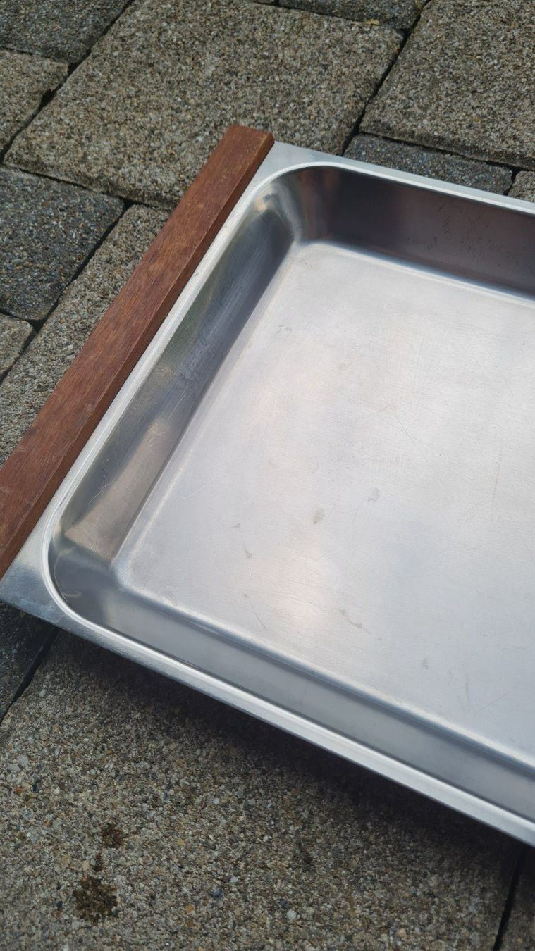 Servierplatten: CH Armee / ZS / Chromstahl / Servierplatte / Restaurant – Gebraucht aus Safenwil von TOMLUK 2