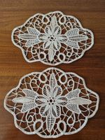 2 Deckeli /Handarbeit