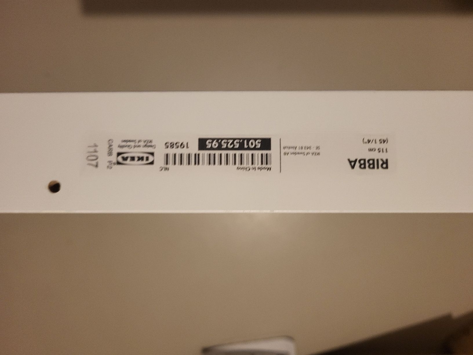 Scaffali: Ablageboard/ Bücherregal weiss Ikea Ribba – Usato da Zürich venduto da GuentherZH 2