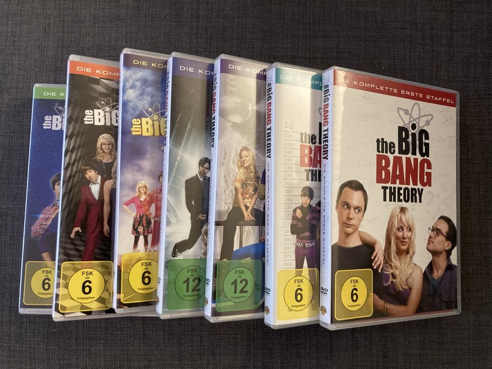 The Big Bang Theory Staffeln 1-7 DVD Box Komplett (Gebraucht) in ...