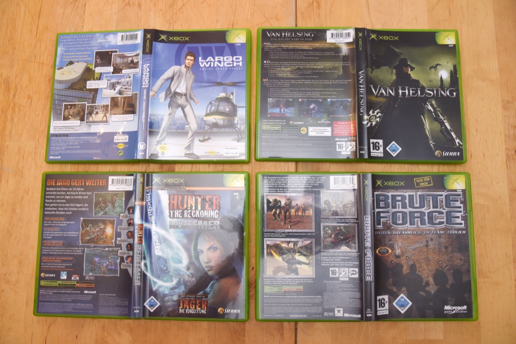 Spiele: Van Helsing + Largo Winch +Brute Force+Hunter Redeemer (CIB) – Gebraucht aus Frenkendorf von gelbeZinnie 1