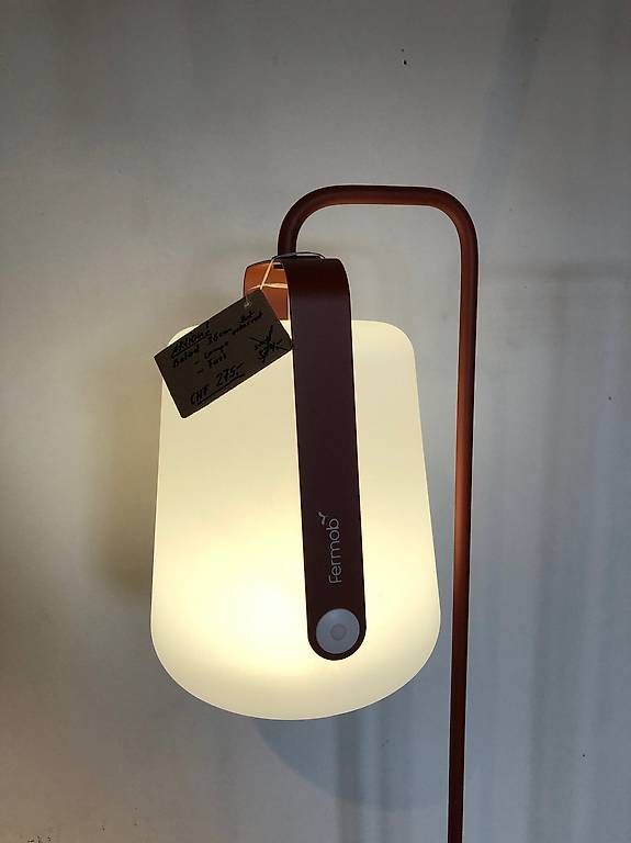 Fermob Lampade: Fermob Balad Leuchte 38cm Set mit Standfuss, Farbe ockerrot – Nuovo (secondo la descrizione) da Worb venduto da outherein 1