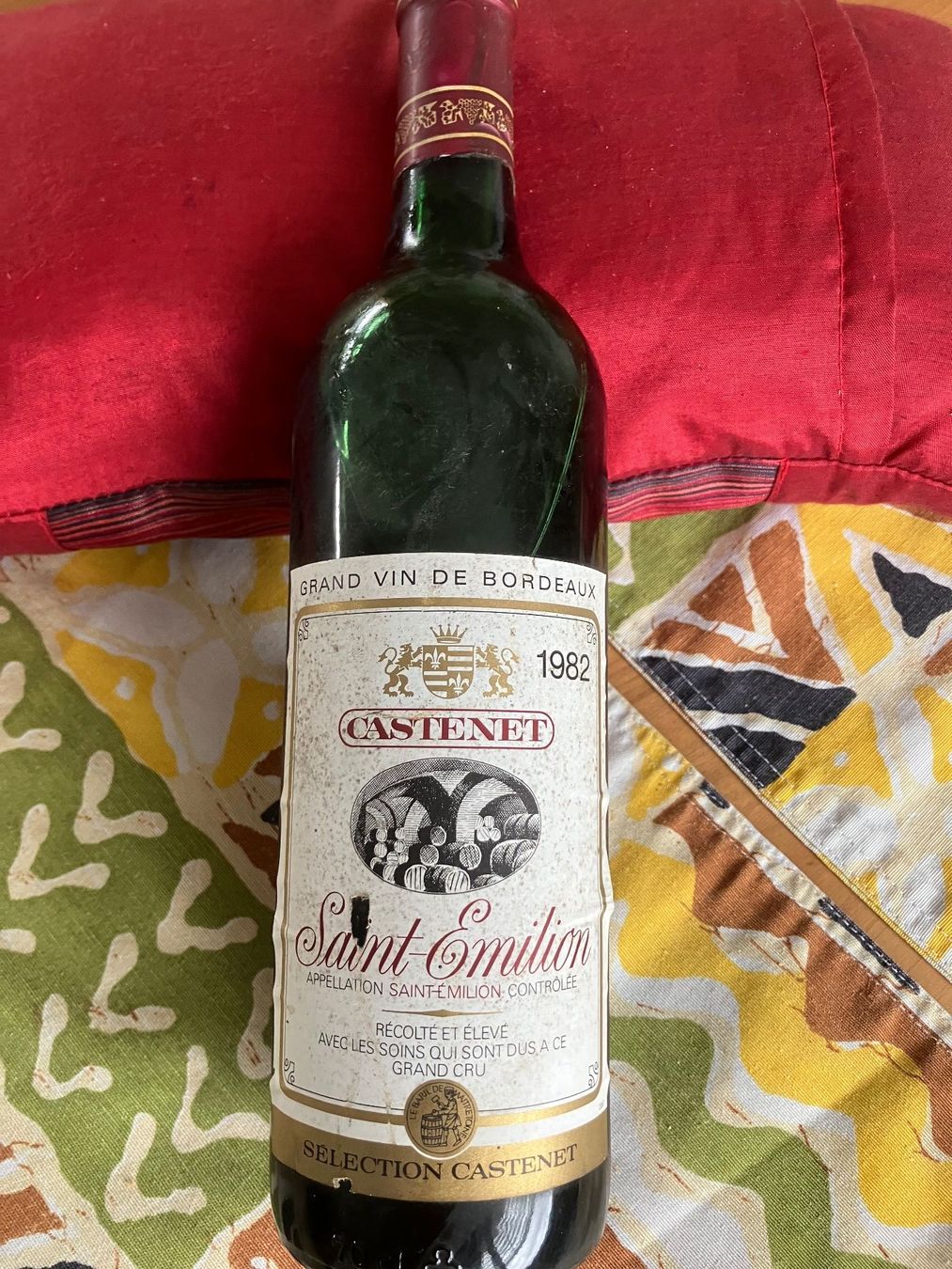 Mouton Rothschild Wein: Saint-Emilion Castenet 1982 Bordeaux – Neu (gemäss Beschreibung) aus Dintikon von 51r_5mdz